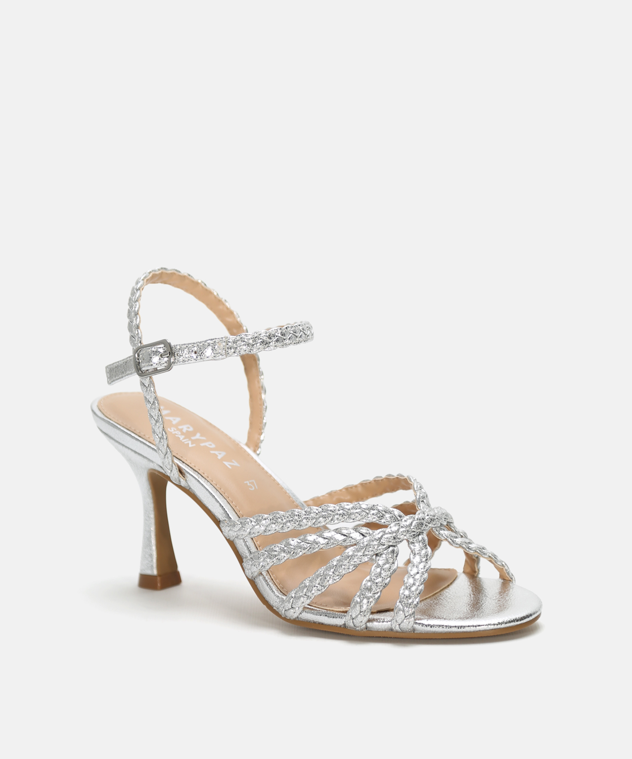 Sandalia tac&oacute;n trenzado image number null